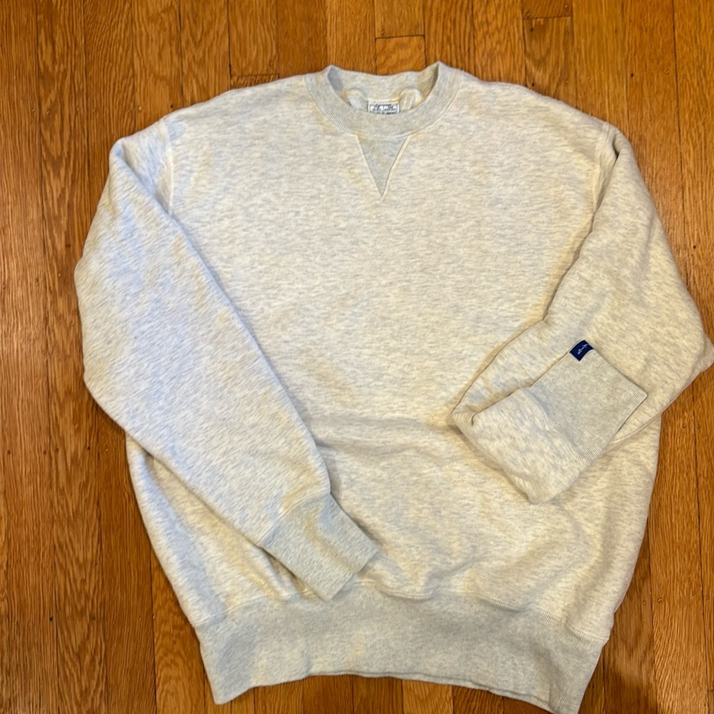 Men’s Loopwheeler set-in sleeve crew